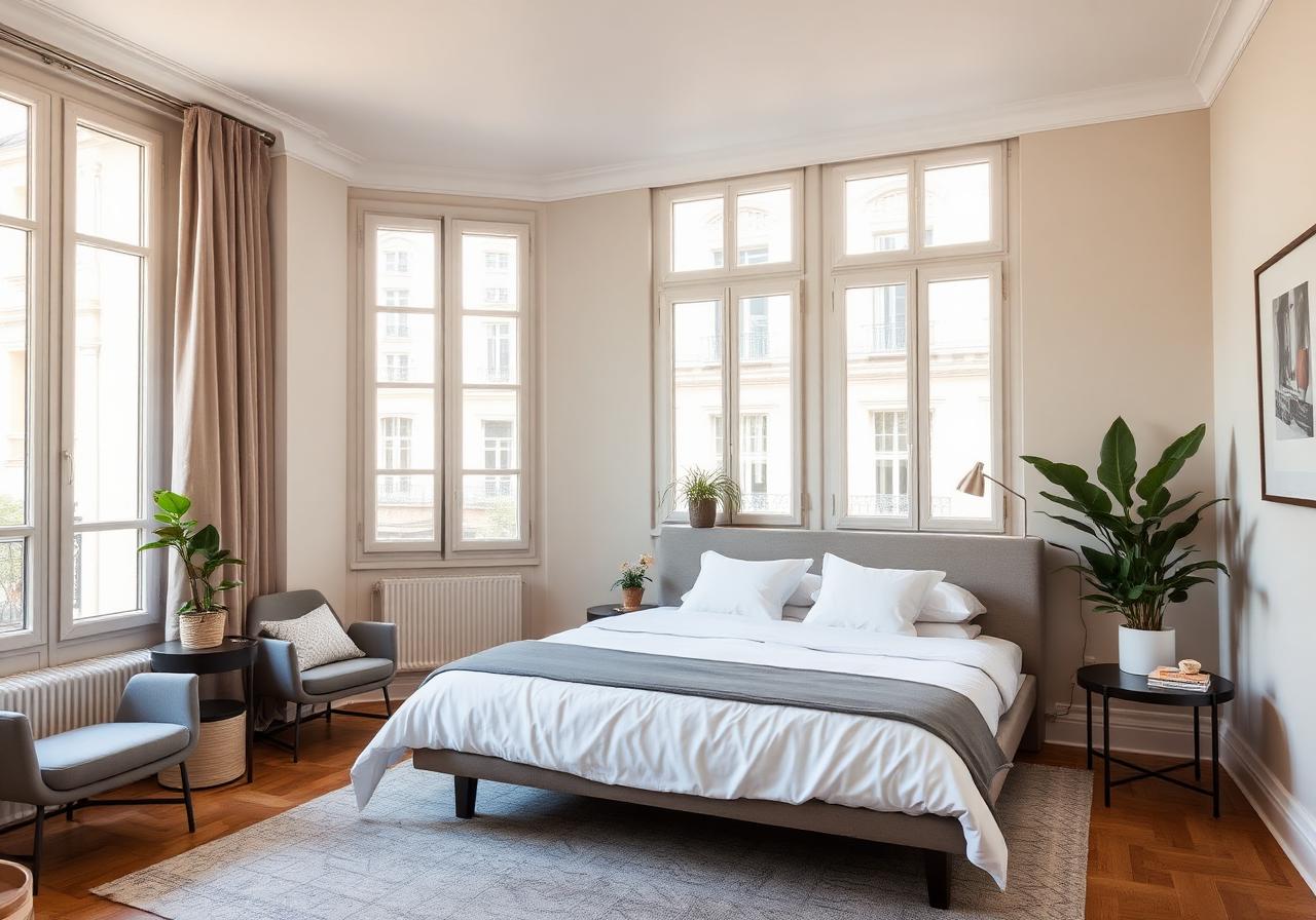Appartement préparé pour location courte durée
